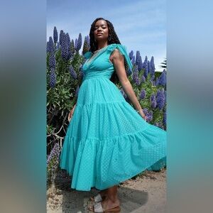 JessaKae Teal Jeanne Dress
